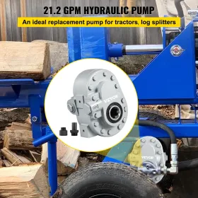 Hydraulisk pumpe 21.2gpm Hydraulisk motor 540 o / m Log