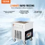 Fried Ice Cream Roll Machine Rolled Ice Cream Maker 19,7 x 19,7