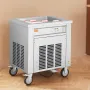 Fried Ice Cream Roll Machine Rolled Ice Cream Maker 19,7 x 19,7