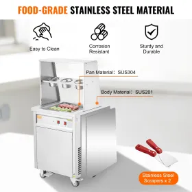 Kommerciel elektrisk mad varmere bordplade buffet 3*12qt med glasskjold