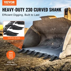 Bucket Tooth Bar, 53 '', Heavy Duty Tractor Bucket Teeth Bar
