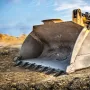 Bucket Tooth Bar, 53'', Heavy Duty Tractor Bucket Teeth Bar for Sub-Compact Tractor Loader, 4560 lbs Load-Bearing Capacity, Fits