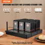 Restaurant Pager System, Wireless 400m Long Range Lineup Waiting Queue Signal, Guest Customer Calling Beepers with Vibration & F