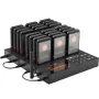 Restaurant Pager System, Wireless 400m Long Range Lineup Waiting Queue Signal, Guest Customer Calling Beepers with Vibration & F