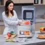Chamber Vacuum Sealer, 260W Sealing Power, Vacuum Packing Machine for Wet Foods, Meats, Marinades and More, Compact Size with 26