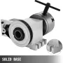 CNC Rotation Rotary Axis 4-Jaw Chuck 100 mm Hollow Shaft 4th
