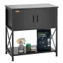 Akvariumstativ, 29 gallon fisketankstativ, 28,7 x 16,5 x 30 i