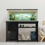 Aquarium Stand, 75 Gallon Fish Tank Stand, 52 x 19.7 x 32.3 in Steel and MDF Turtle Tank Stand, 626 lbs Load Capacity, Reptile T