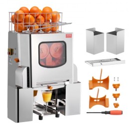 Kommerciel orange juicer -maskine 120W rustfrit stål Problemekstraktor
