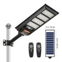 400W Solar Street Light, 800lm, LED Solar Flood Lights Outdoor med infrarød fjernbetjening, IP66 Vandtæt sikkerhed Solar