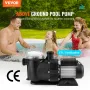 Over jorden swimmingpoolpumpe, 1500W/2,0 hk, 115 g PM