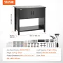 Aquarium Stand, 151.4 L Fish Tank Stand, 93 x 48 x 80 cm Steel and MDF Turtle Tank Stand, 152 kg Load Capacity, Reptile Tank Sta