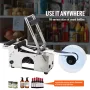 Semi-Automatic Round Labeling Machine, 20-50pcs/min, Electric Bottle Label Applicator for Round Bottles, Round Bottle Labeler Su