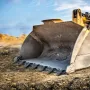 Bucket Tooth Bar, 60'', Heavy Duty Tractor Bucket 7 Teeth Bar for Loader Tractor Skidsteer, 4560 lbs Load-Bearing Capacity Bolt 