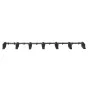 Bucket Tooth Bar, 60'', Heavy Duty Tractor Bucket 7 Teeth Bar for Loader Tractor Skidsteer, 4560 lbs Load-Bearing Capacity Bolt 