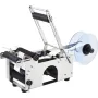 Semi-Automatic Round Labeling Machine, 20-50pcs/min, Electric Bottle Label Applicator for Round Bottles, Round Bottle Labeler Su