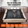 Billiards bord, 7 ft poolbord, juster benene stabile
