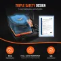 Electronic Digital Refrigerant Charging Freon Weight Scale 99.8 kg for HVAC