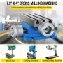 Milling Machine Worktable Cross Slide Table 10.2 x 18.5 cm Compound For Bench Drill Vise