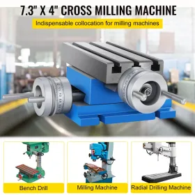 G Machine WorkTable Cross Slide Tabel 4 "X7.3" Forbindelse til