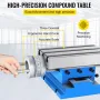 Milling Machine Worktable Cross Slide Table 10.2 x 18.5 cm Compound For Bench Drill Vise