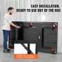 Billiards Table, 213 cm Pool Table, Portable Foldable Space-Saving Table, Billiard Table Set Includes Balls, Cues, Chalks and Br