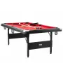 Billiards bord, 7 ft poolbord, bærbart sammenfaldende