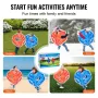Oppustelig kofangerkugler 2-pakning 2ft/0,6 m PVC Body Sumo