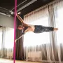 Professional Dancing Pole, Spinning Static Dancing Pole Kit, Portable Removable Pole, 40mm Heavy-Duty Stainless Steel Pole, Heig