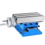 Milling Machine Worktable Cross Slide Table 10.2 x 18.5 cm Compound For Bench Drill Vise