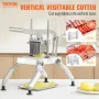 Commercial Vegetable Slicer, 1/4 and 1/2 inch Tomato Slicer, Stainless Steel and Aluminum Alloy Vegetable Cutter Slicer, Manual 