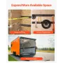 E Track Tie-Down Rail Kit, 18PCS 5' E-Tracks Set Includes 4 Steel Rails & 8 O-Ring Anchors & 4 Tie-Offs with D-Ring & 2 Ratchet 