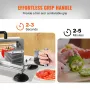 Commercial Tomato Slicer, 3/8 inch Tomato Cutter Slicer, Stainless Steel Heavy Duty Tomato Slicer Machine, Manual Tomato Slicer 