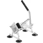 Commercial Vegetable Slicer, 1/4 inch Fruit Slicer, Stainless Steel and Aluminum Alloy Vegetable Cutter Slicer Machine, Manual S
