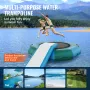 10ft oppustelig vandtrampolin svømmeplatform hopp med dias pool