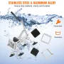 Commercial Vegetable Slicer, 1/4"+3/8"+1/2" Fruit Slicer, Stainless Steel and Aluminum Alloy Vegetable Cutter Slicer Machine, Ma