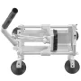 Commercial Vegetable Slicer, 1/4"+3/8"+1/2" Fruit Slicer, Stainless Steel and Aluminum Alloy Vegetable Cutter Slicer Machine, Ma