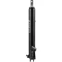 Hydraulic Long Ram Jack, 3 Tons/6600 lbs Capacity, with Single Piston Pump and Clevis Base, Manual Cherry Picker with Handle, fo
