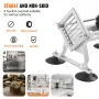 Commercial Vegetable Slicer, 1/2 inch Fruit Slicer, Stainless Steel and Aluminum Alloy Vegetable Cutter Slicer Machine, Manual S