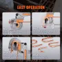 Pipe Tube Bender, 1/4 ", 3/8", 1/2 "OD, 3 i 1 Manual Level Tube