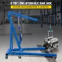 Hydraulisk lang ramstik, 8 ton/17363 lbs kapacitet, med enkelt