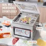 Chamber Vacuum Sealer, 320W Sealing Power, Vacuum Packing Machine for Wet Foods, Meats, Marinades and More, Compact Size with 32