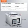 Chamber Vacuum Sealer, 320W Sealing Power, Vacuum Packing Machine for Wet Foods, Meats, Marinades and More, Compact Size with 32