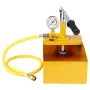 Hydrostatic Test Pump, Max 25 bar/362 PSI, Single Valve Hydraulic Manual Water Pressure Tester Kit with Gauge 5L Water Tank, 1 m
