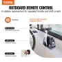 Boat Throttle Control, 5006186 Top-Mounted Outboard Remote Control Box for Evinrude Johnson, Marine Throttle Control Box with Po