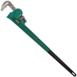 Steel Straight Pipe Wrench 48", Steel Pipe Wrench High Hardness and Wear-resistance,Adjustable Plumbing Pipe Wrench 4.3" Jaw