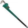 Steel Straight Pipe Wrench 48", Steel Pipe Wrench High Hardness and Wear-resistance,Adjustable Plumbing Pipe Wrench 4.3" Jaw