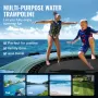 10ft oppustelig vandtrampolin svømmeplatform afvisning til pool