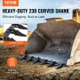 Bucket Tooth Bar, 48 '', Heavy Duty Tractor Bucket 6 tænder bar