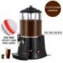 Hot Chocolate Machine KS-RQ Chocolate Melter Machine Hot Chocolate Dispenser Machine 10L for Hotels Restaurants Bakeries Cafes f